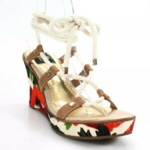 NWOT Milly for Sperry Floral Wedges